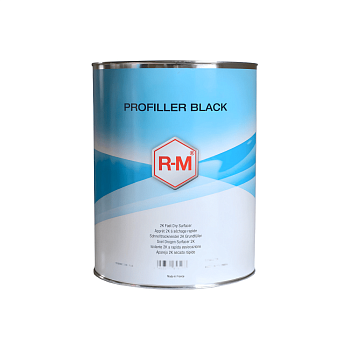 Грунт-наполнитель двухкомпонентный R-M PROFILLER BLACK полиуретановый черный (4л)
